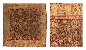 Indian jail rugs from the Mughal Empire